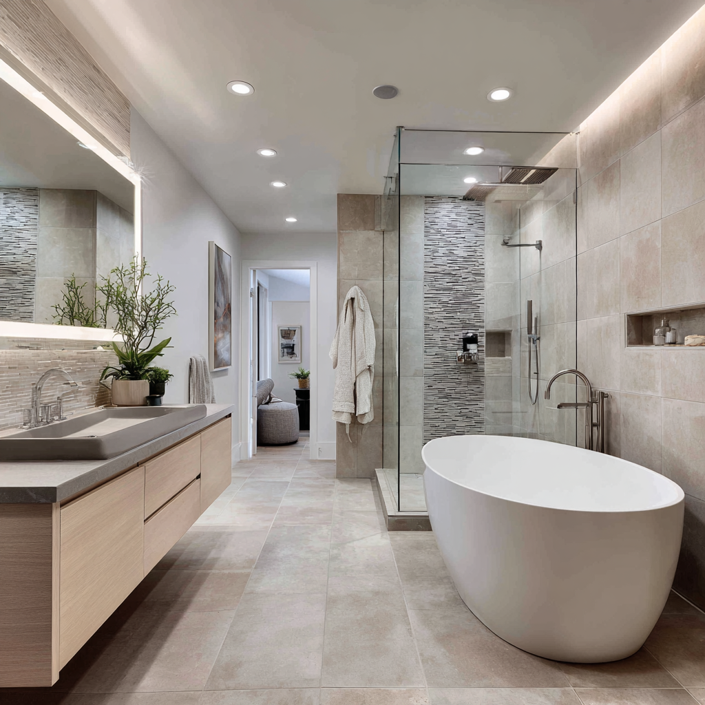 Common areas at Renewal Treatment Center campus
